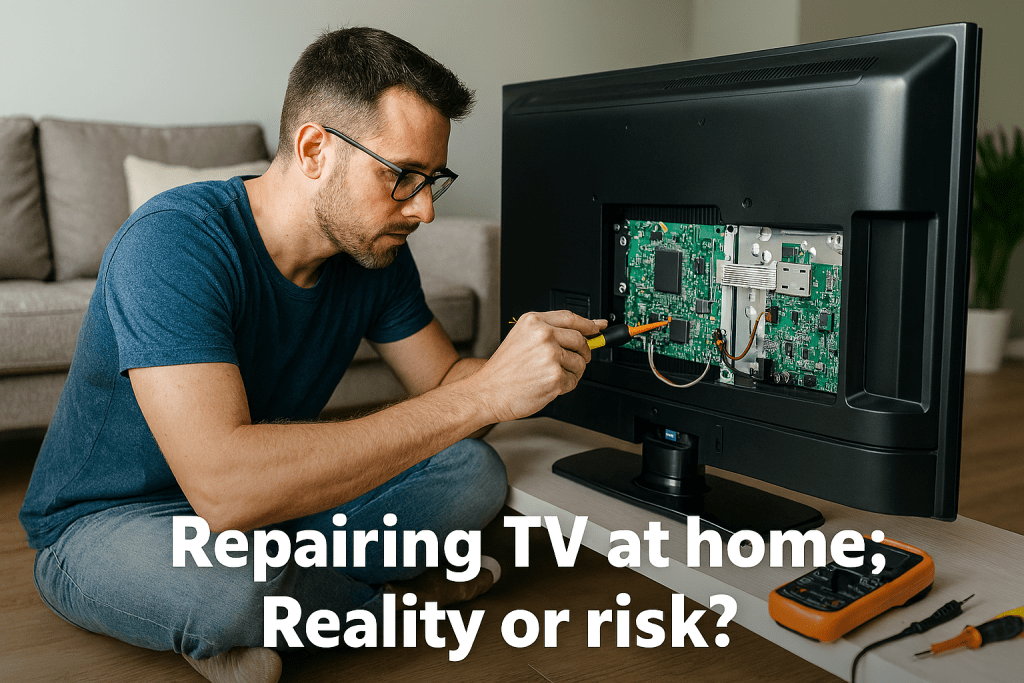 تعمیر تلویزیون در خانه
